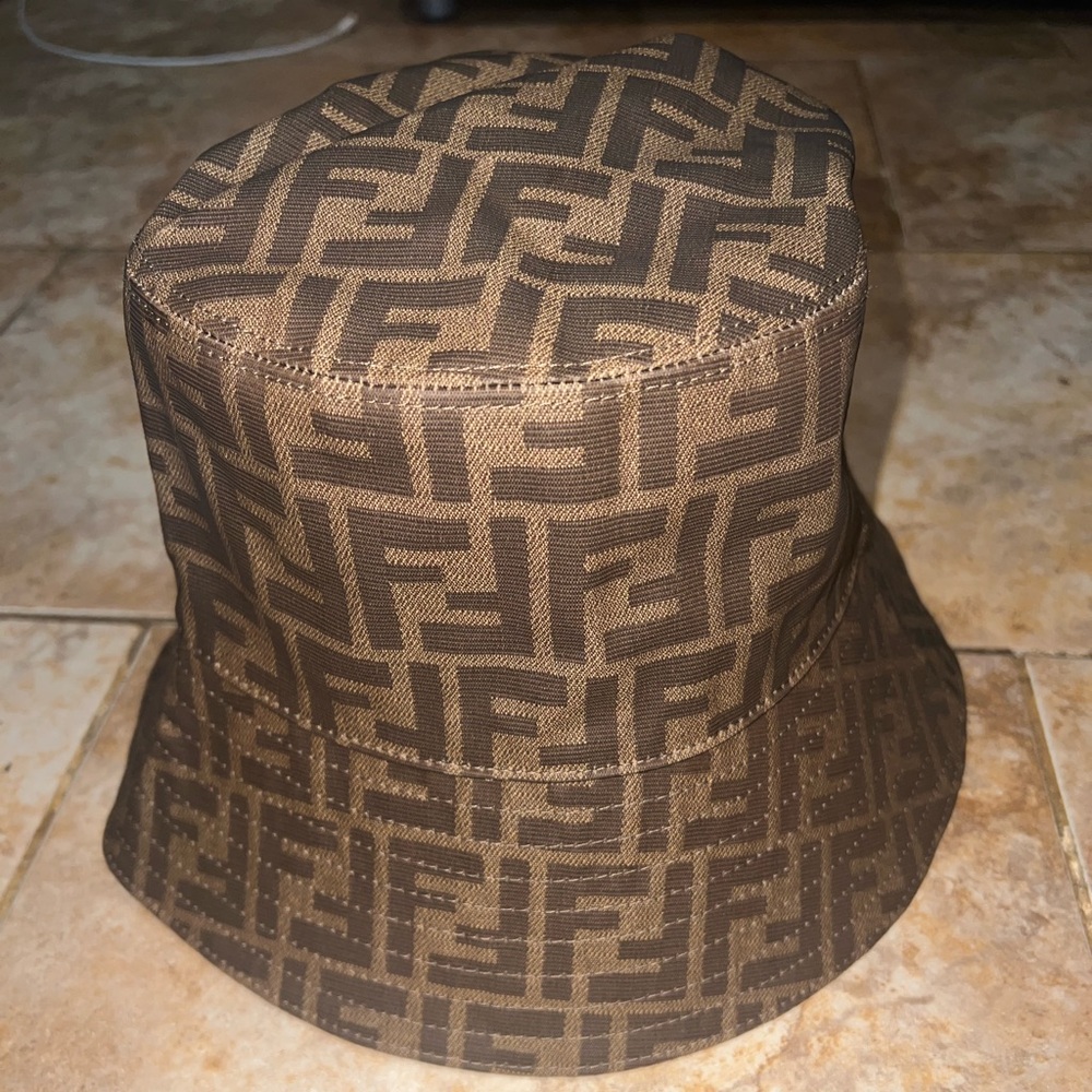 Fendi Authentic Bucket Hat Size L